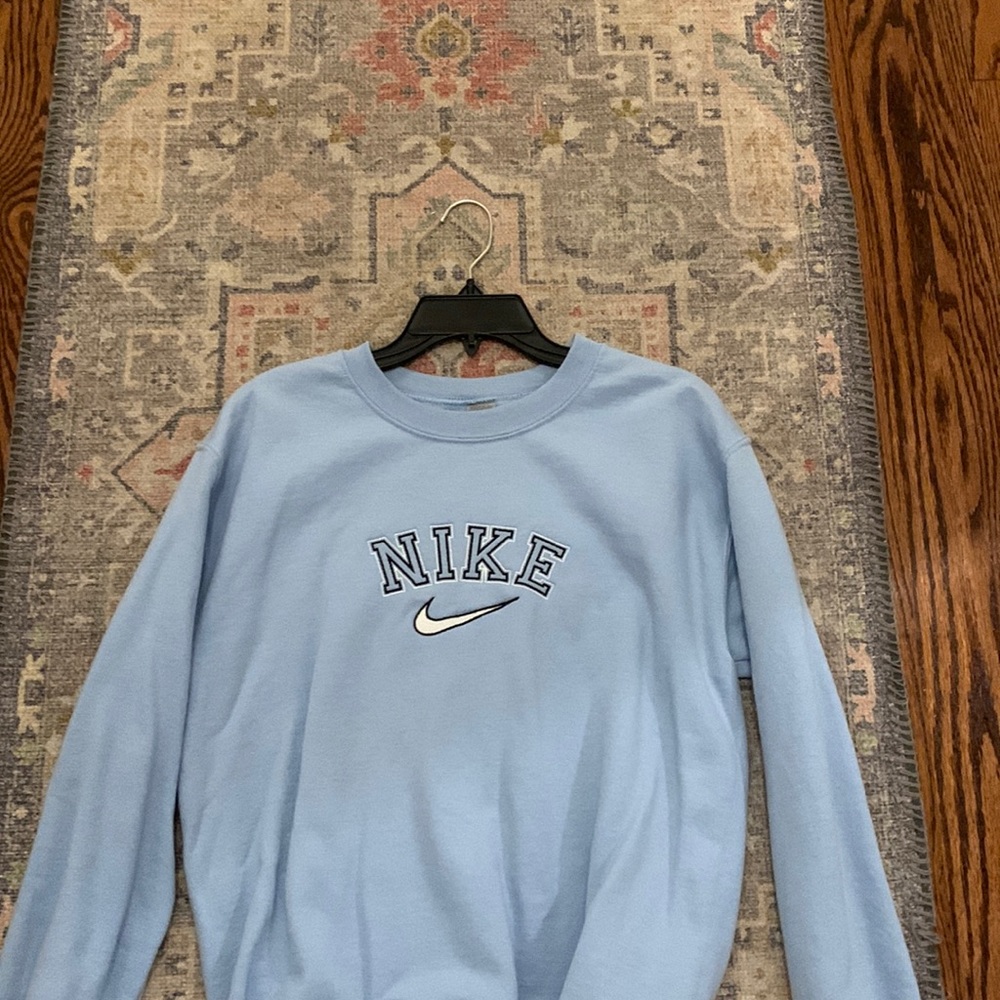 nike blue crewneck unisex